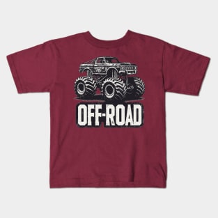 Off road monster truck Kids T-Shirt